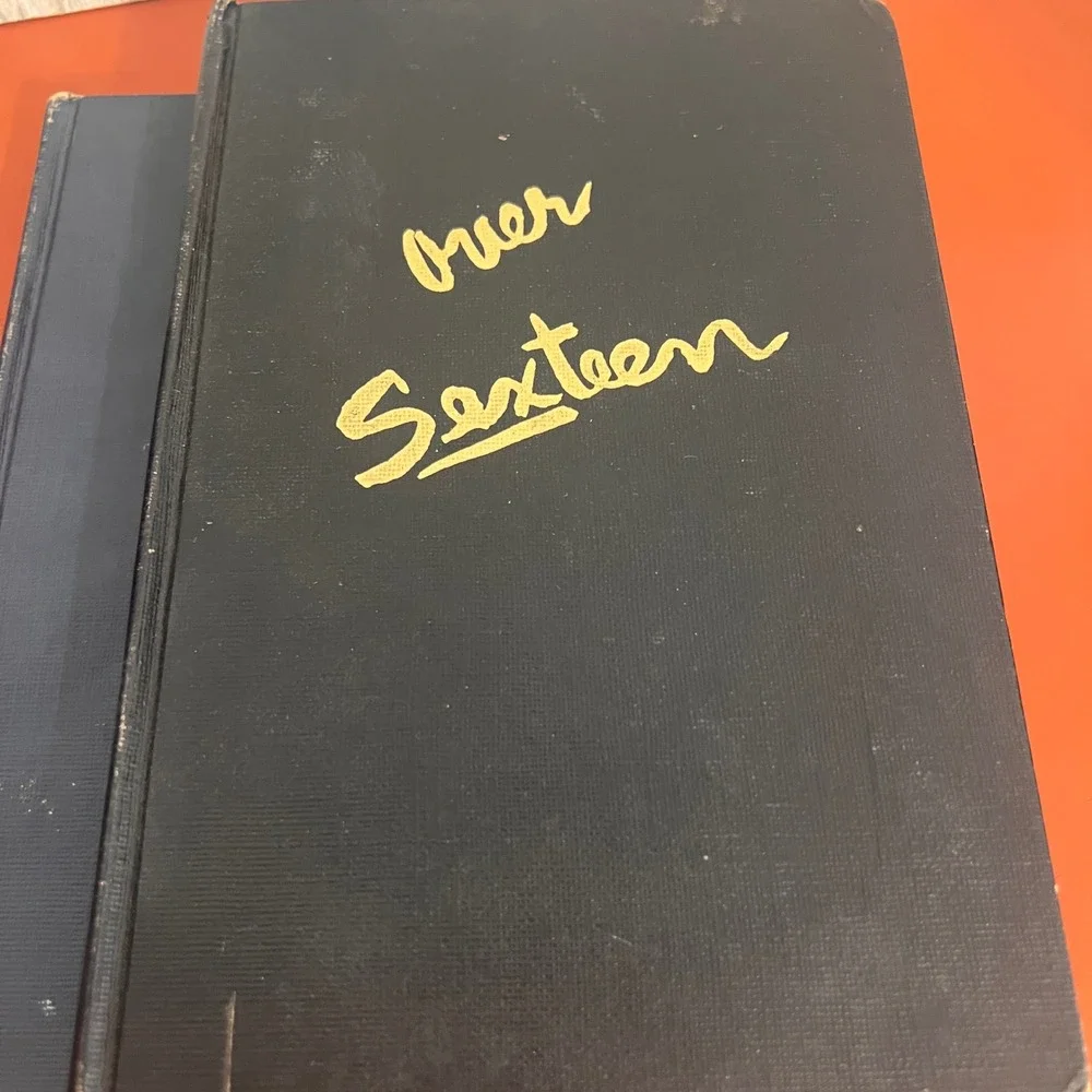 Vintage Over Sixteen and More Over Sixteen Grayson Adult Humor Book Set 1950s